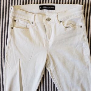 NWOT Express Mid-Rise Denim Leggings
